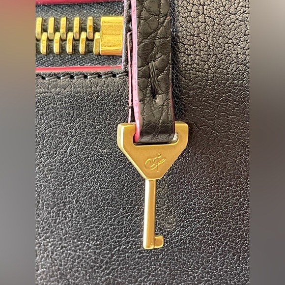 Proenza Schouler Kiri Black Leather Doctor’s Bag Top Handle Goat Hair Satchel - Picture 8 of 15